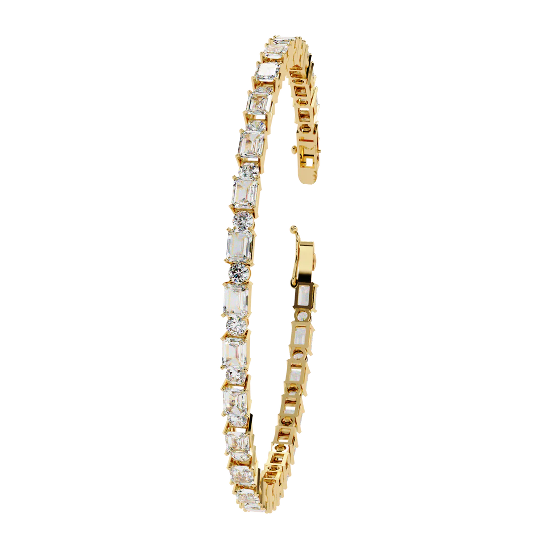 Tennis Bracelet 18kt Gold Plated