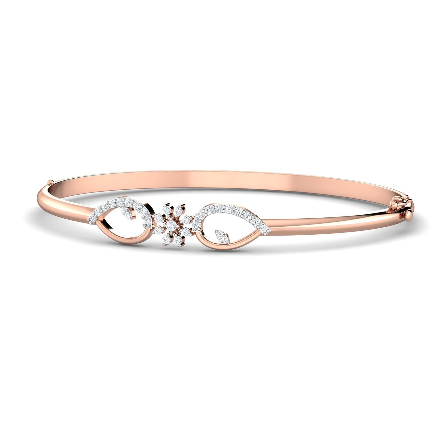 Floral American Diamond Bracelet