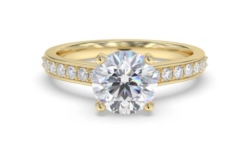 Round Cut Ring For Women