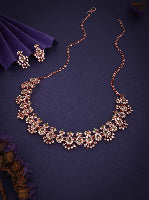 Radiant Rose Gold Necklace