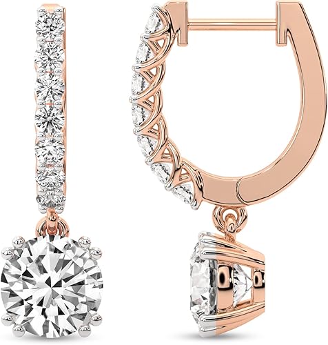 18kt Rose Gold Plated Earrings