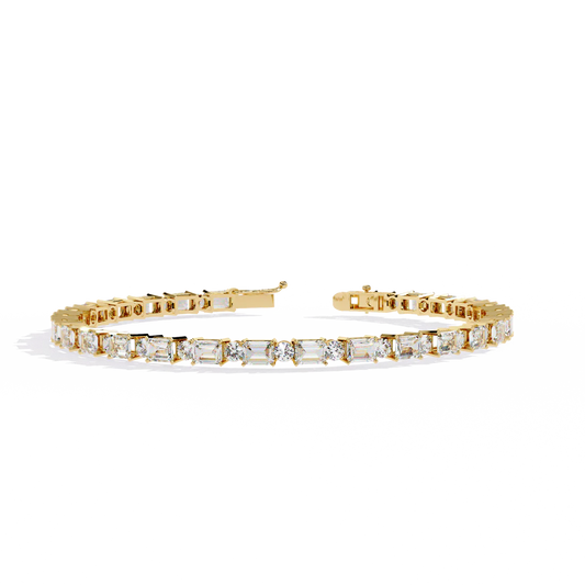 Tennis Bracelet 18kt Gold Plated