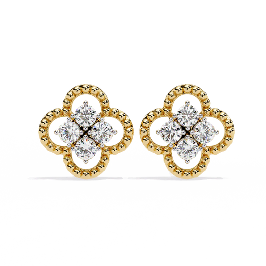 Cubic Zirconia Ear Stud