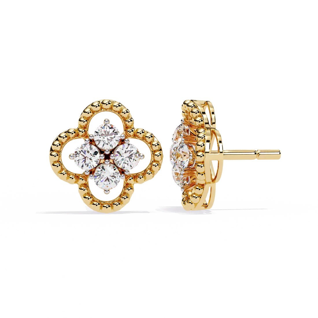 Cubic Zirconia Ear Stud