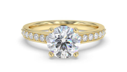 Round Cut Ring For Women